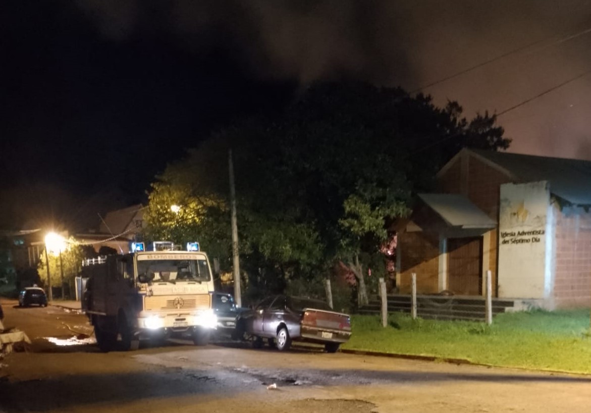 Un hombre resultó con el 15% del cuerpo quemado tras un incendio en Santo Pipó 2